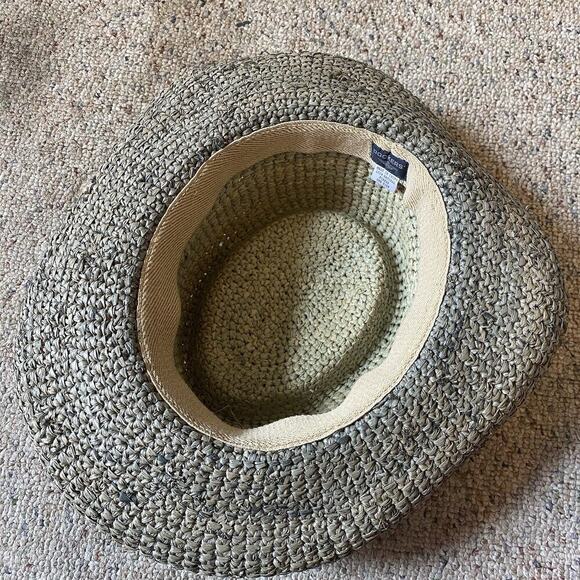 Dockers Western Panama Hat Unisex Adult Natural Fiber OneSize Green Beach Summer - Picture 5 of 6